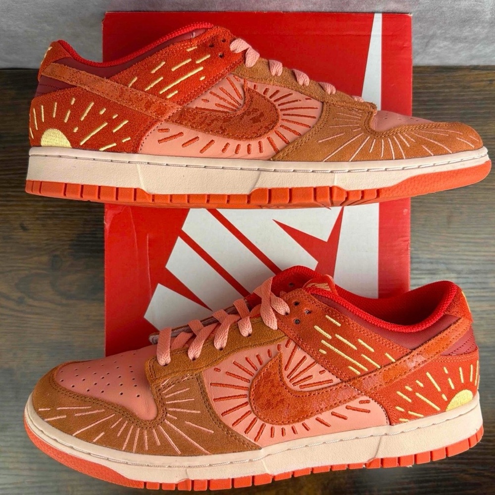 Nike Dunk Low NH Winter Solstice Size 12 / 10.5M DO6723-800 Women’s Shoe OG Rare - Picture 3 of 9